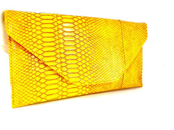 CANARY CROC CLUTH Apparel & Accessories HAUTE BY TAI´SHEREE   